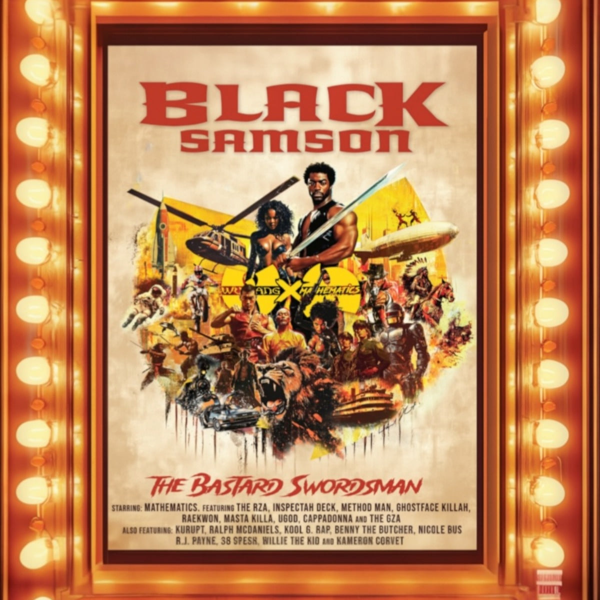 The Saga Continues Collection (180G) Black Samson, The Bastard Swordsman: Wu-Tang | Mint (M) Mint (M)
