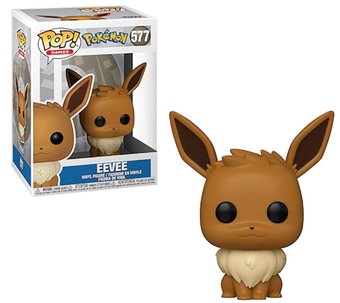 Funko POP! Games: Pokemon Eevee 3.75-in Vinyl Figure #577