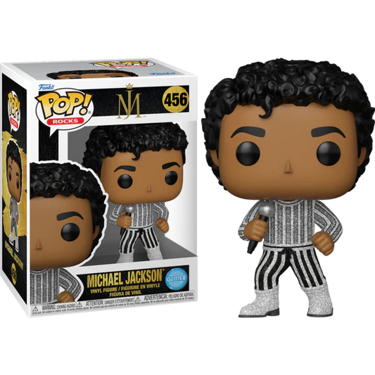 Michael Jackson Striped Glitter Suit (Rock with You) Funko Pop! #456