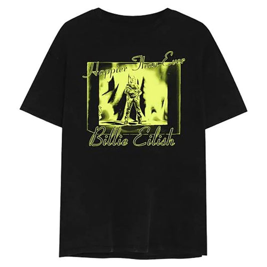 Billie Eilish Men’s T-Shirt Happier than Ever Album Official