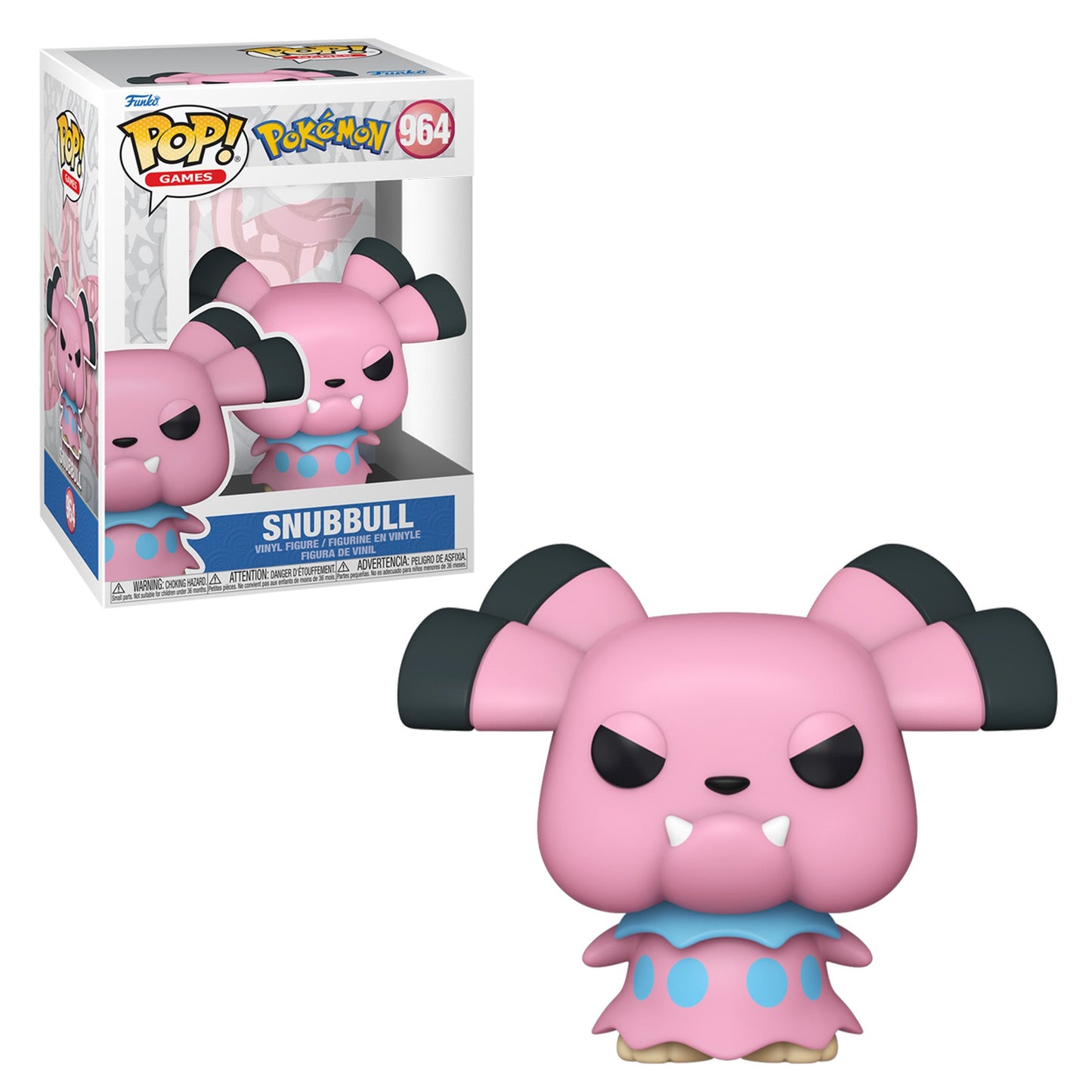 Pokemon Snubbull Funko Pop! Games #964