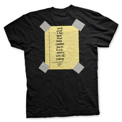 Pearl Jam Alive Stickman Mens T-shirt - Pearl Jam Set List - New Shirt