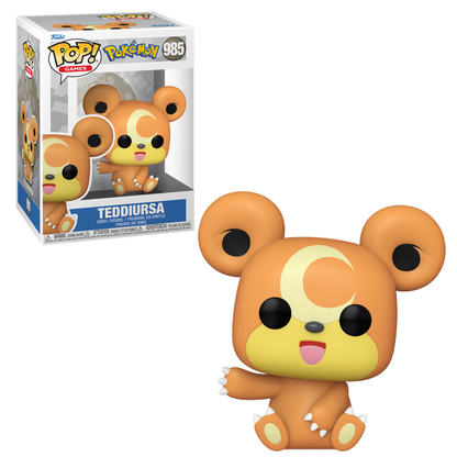 Pokemon Teddiursa Funko Pop! Games #985